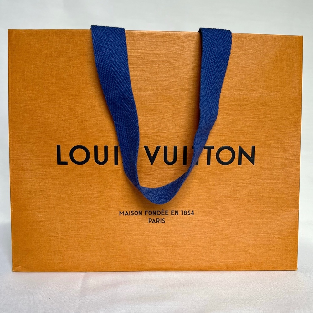 LOUIS VUITTON Small Paper Boutique Shopping Bag for Small Card Holder